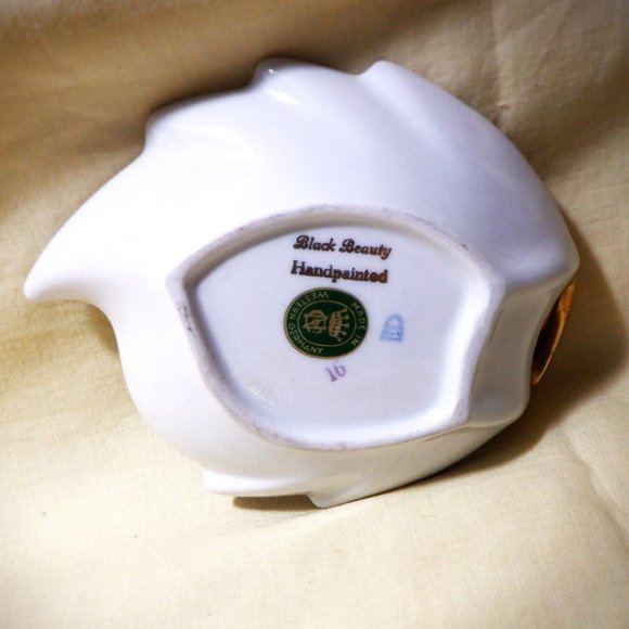 *** Nymphenburg BLACK BEAUTY DISH *** Made in GERMANY - Picture 2 of 2